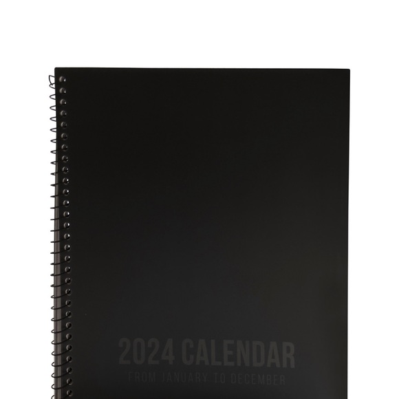 On GMA & Tamron Hall Show! Annual Calendars w/todo lists white purple black - Picture 5 of 13